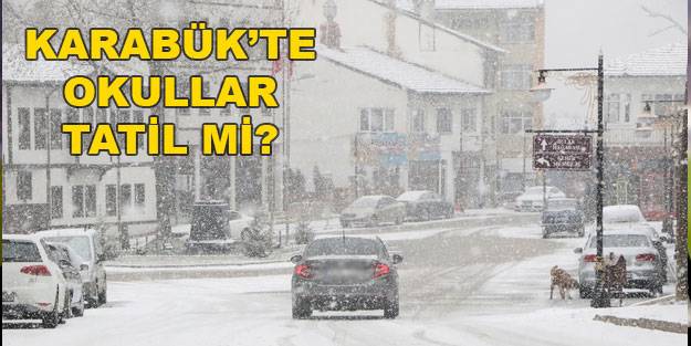 Karabük’te yarın okullar tatil mi? 23 Aralık perşembe günü Karabük’te okullar tatil mi?