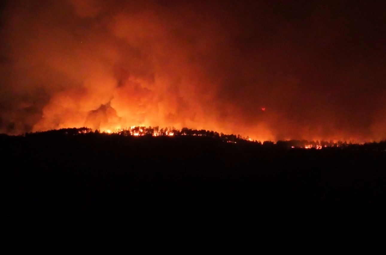 Karabük’teki orman yangınında 7 saat geride kaldı