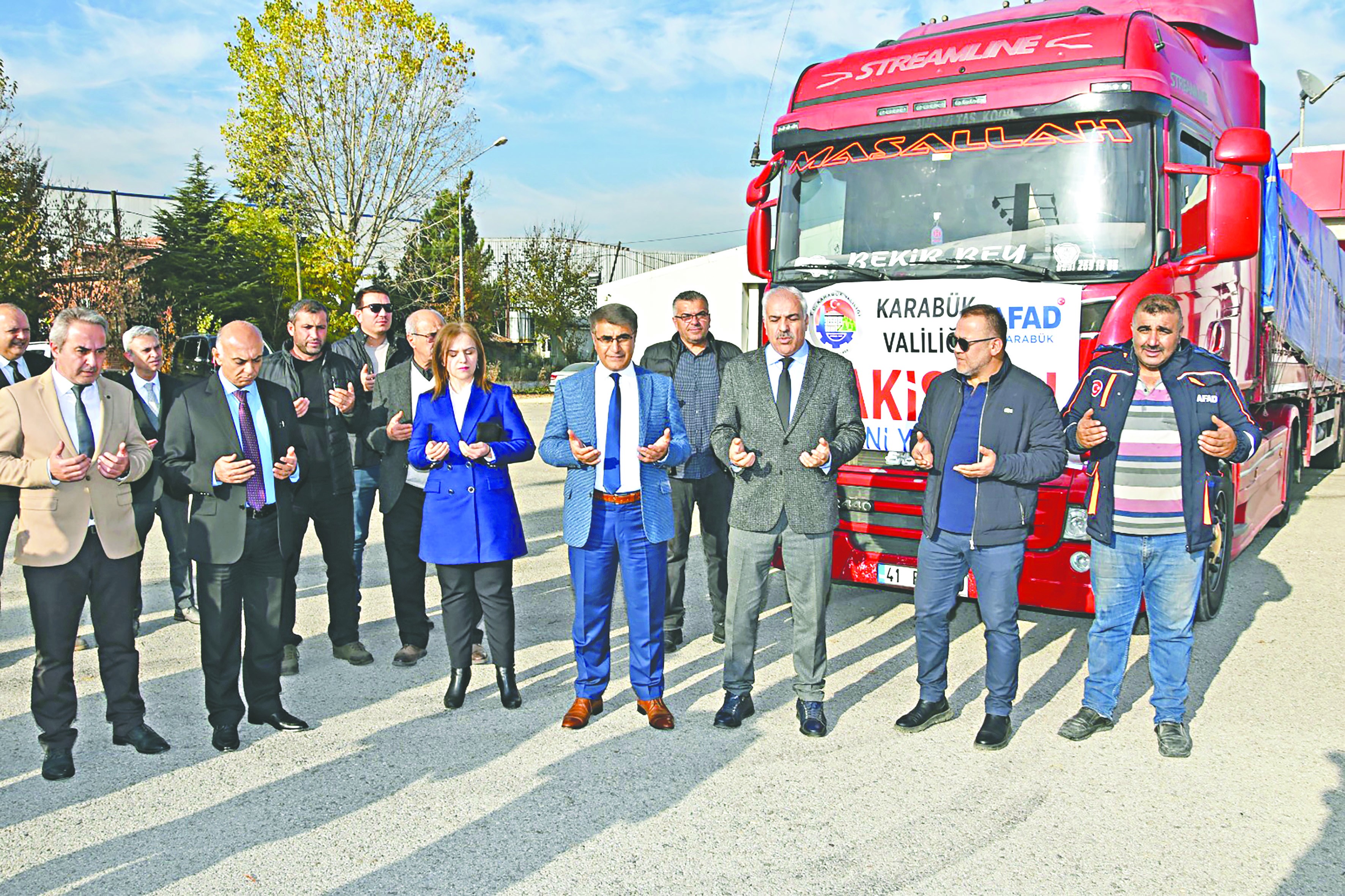 Karabük’ten kardeş Pakistan’a yardım TIR’ı