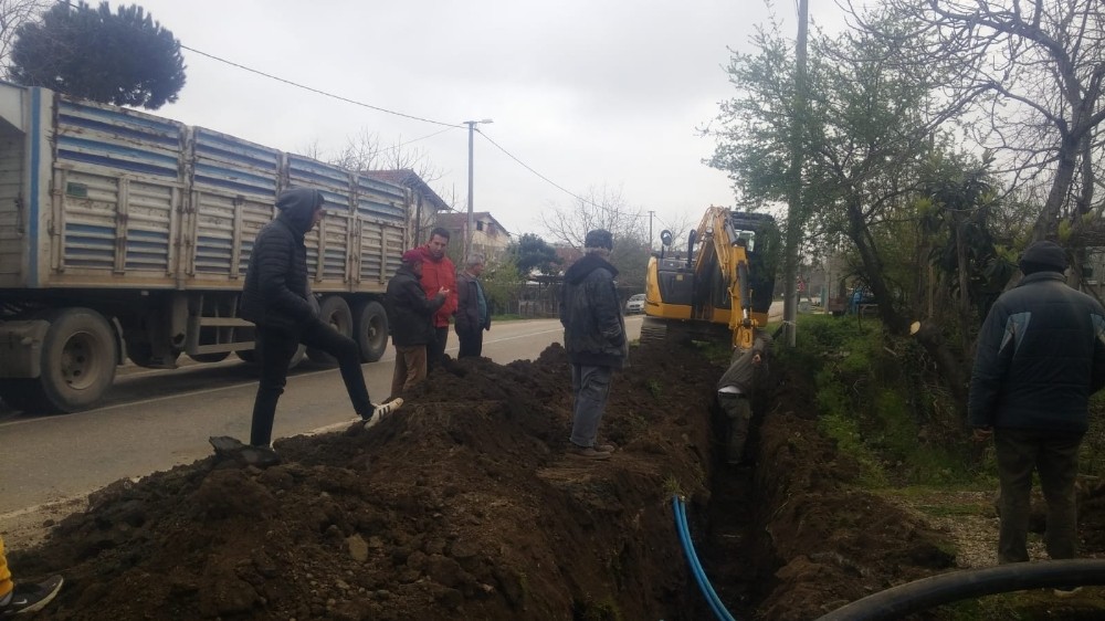 Karacabey’de alt yapı çalışmaları tam gaz 