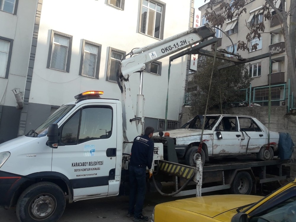 Karacabey’de hurda araçlara geçit yok 