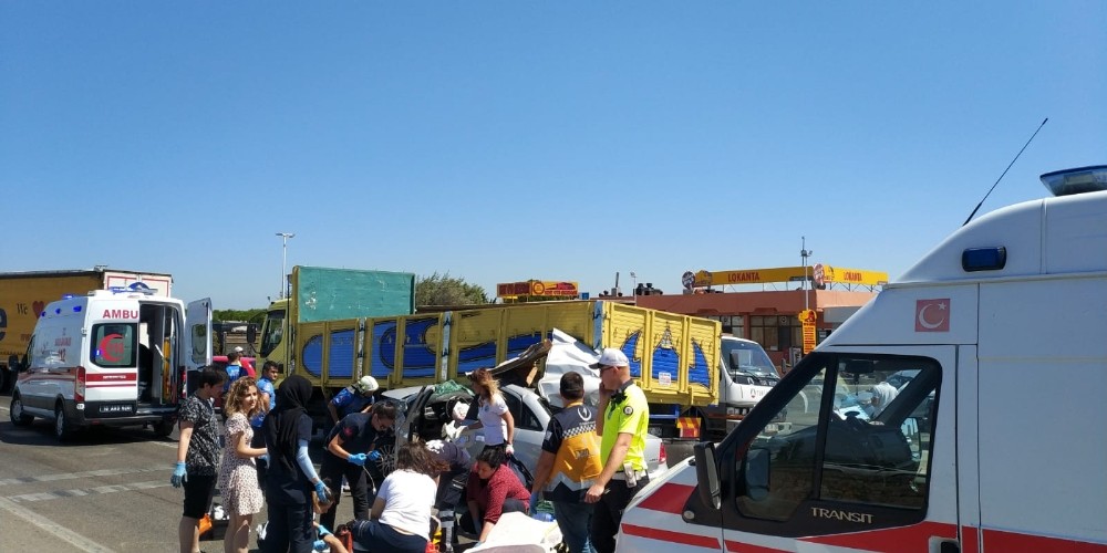 Karacabey’de trafik kazası: 4 yaralı 