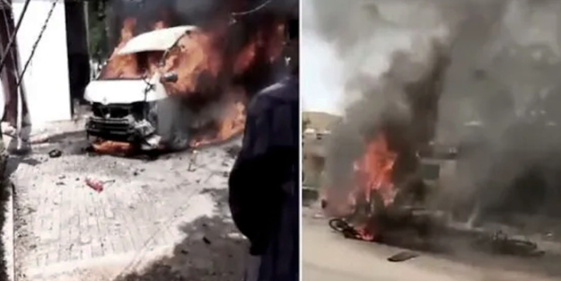 Karaçi'de patlama! 2'si Çinli 4 kişi öldü