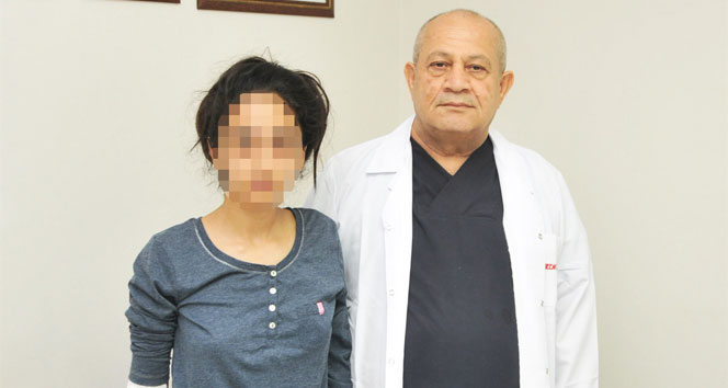 Karaciğerinden 600 gram kist alındı