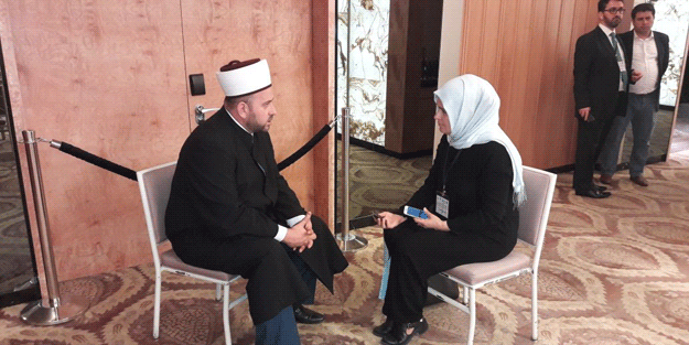 Karadağ İslam Birliği Başkanı Rifat Feyzic: ‘Bütün dualarımızda Türkiye var’