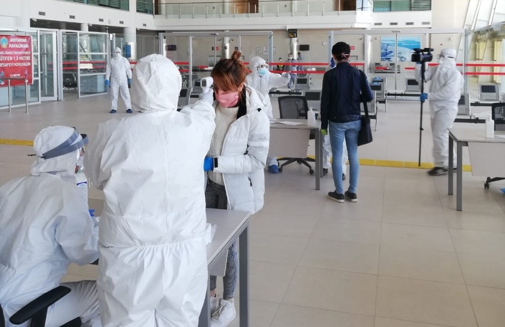 Karadağ’dan gelen işçiler Adıyaman’da karantinaya alındı 