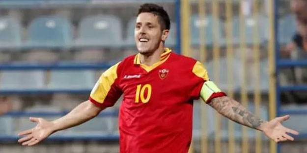 Karadağ'ın en golcü oyuncusu Türkiye maçında yok