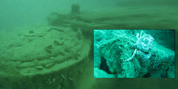 Karadeniz bölgesinde müthiş keşif: Hayalet ağ ararken bulundu! 50 metre derinlik ve 53 metre uzunluğunda