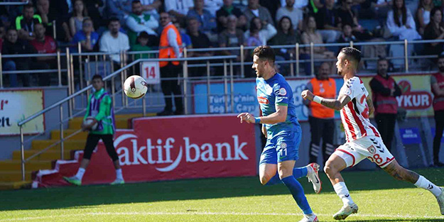 Karadeniz derbisinde kazanan Çaykur Rizespor!