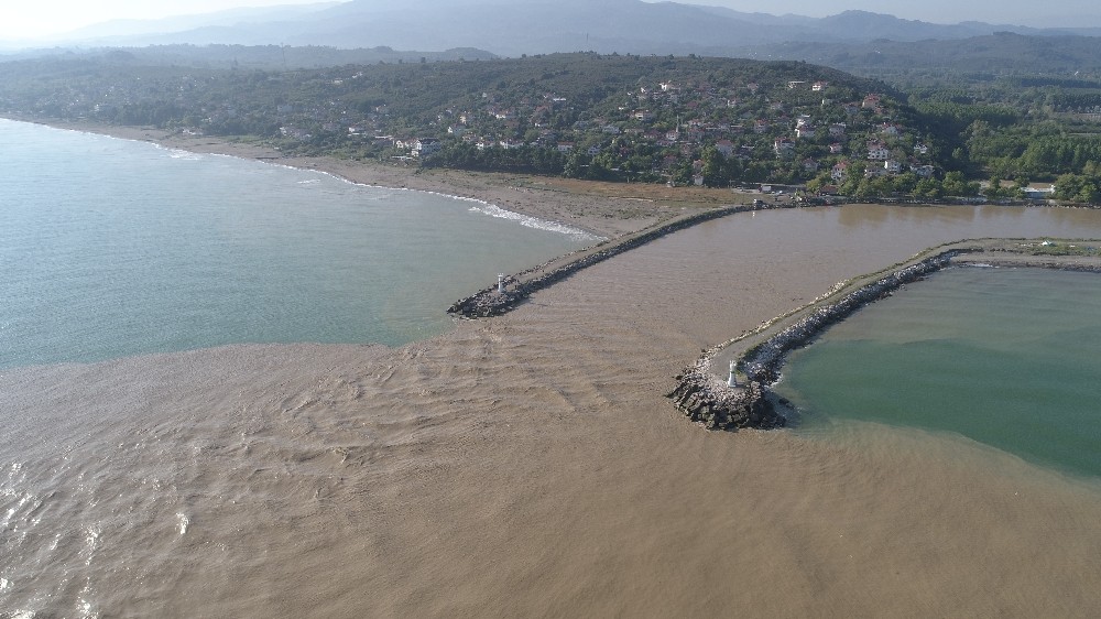 Karadeniz renk değiştirdi 