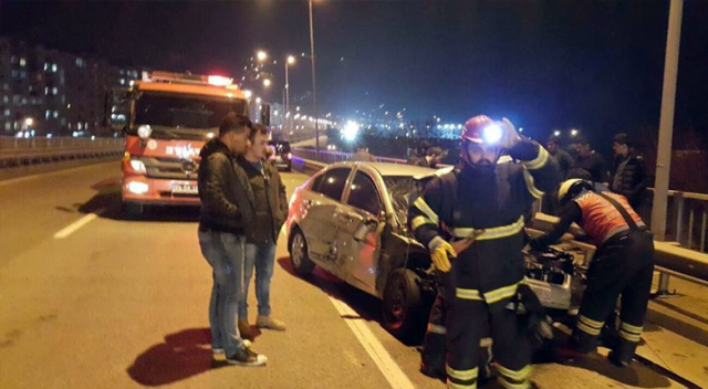 Karadeniz sahil yolunda kaza: 6 kişi yaralı