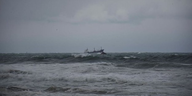 Karadeniz'de batan gemiden acı haber