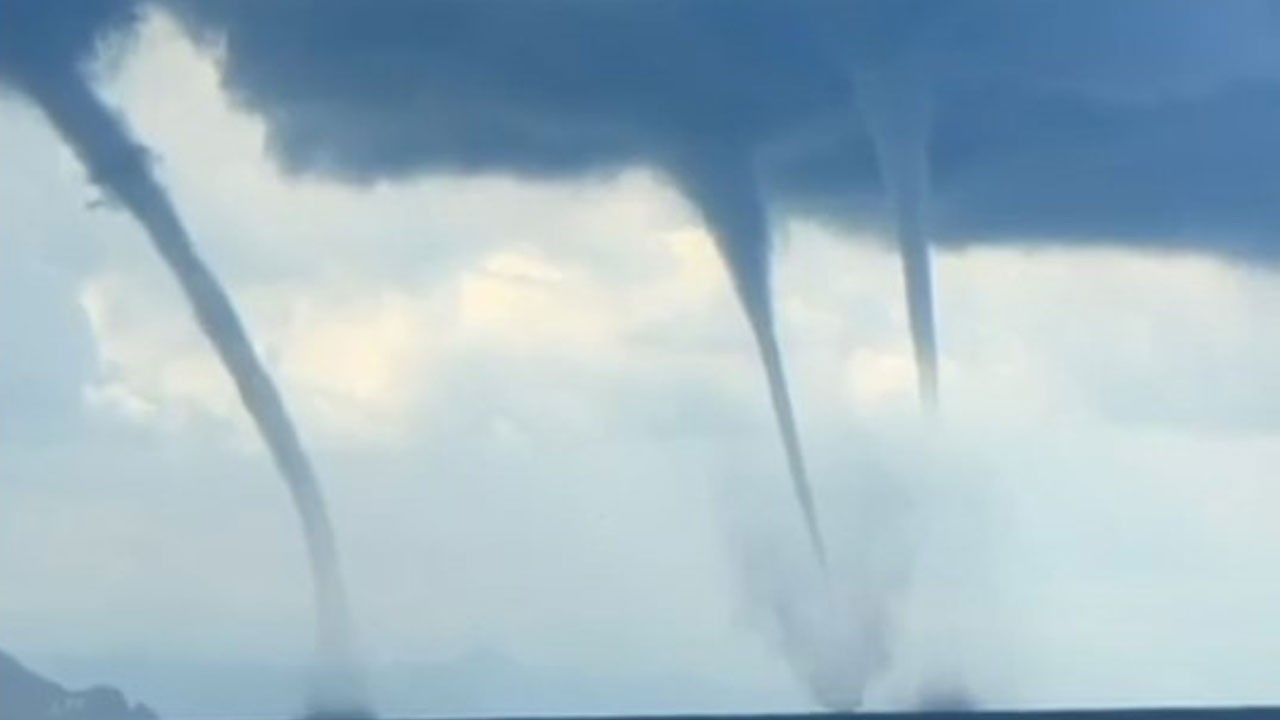 Karadeniz’de hortum paniği