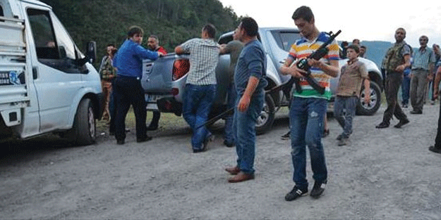 Karadeniz'de PKK ile sıcak temas