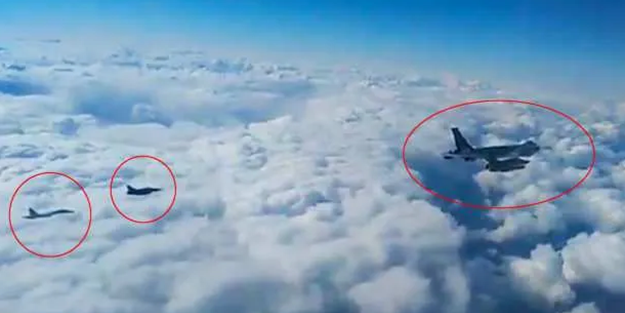 Karadeniz'de şok! Su-27 yıldırım hızıyla havalanıp müdahale etti