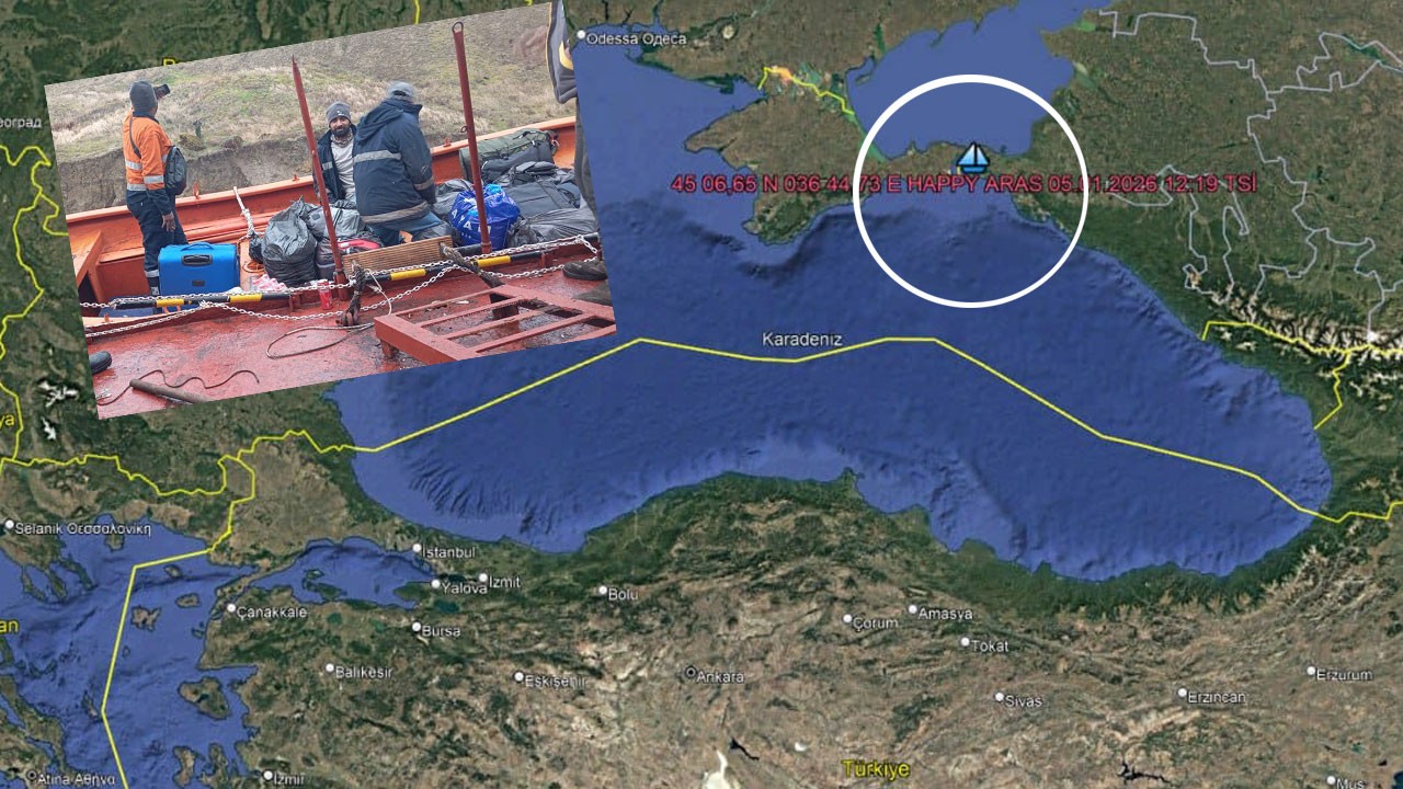 Karadeniz'de Türk gemisi karaya oturdu! 11 mürettebat kurtarıldı