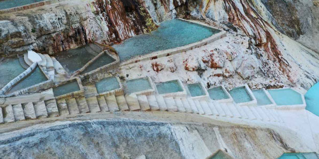 Karadeniz'in yeni incisi! Göksu Travertenleri Turizmin adresi oldu