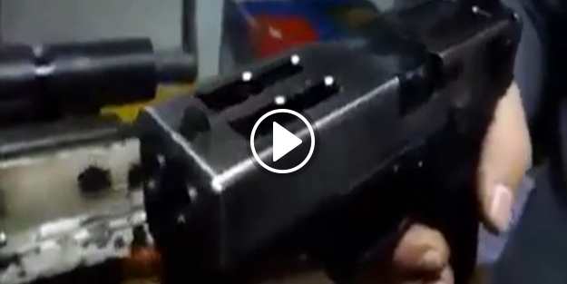 Dosta güven düşmana korku veren 'çift namlulu' silah!