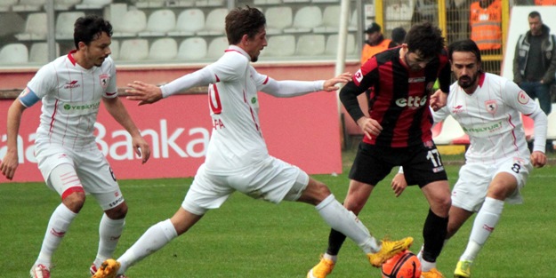 Karagümrük'ü Samsun'da Serdar sırtladı