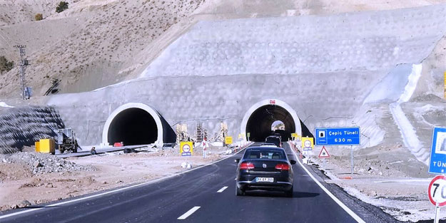 Karahan Tüneli araç trafiğine açılıyor