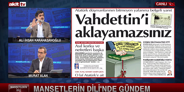 Karahasanoğlu canlı yayında şamarladı! 