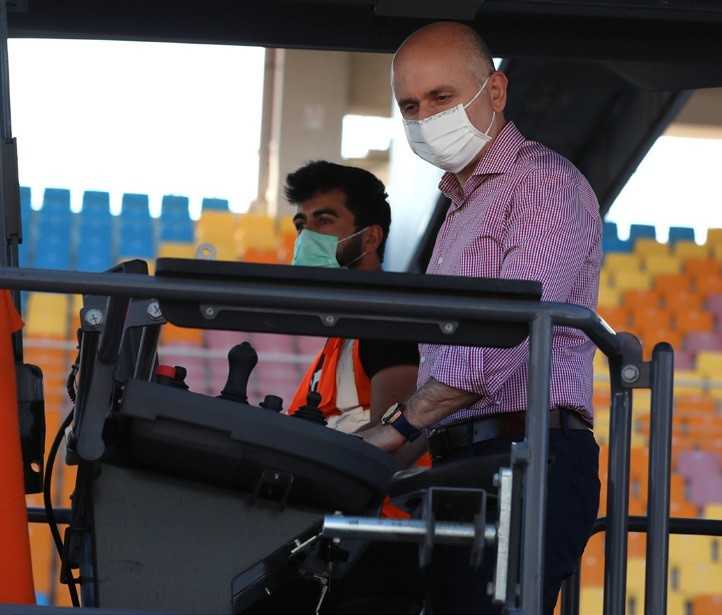 Karaismailoğlu, Formula-1 pisti ve Çamlıca Tepesi’ni ziyaret etti
