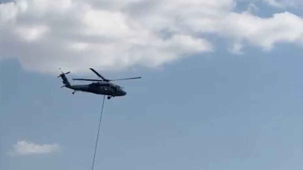 Karakoçan'da alevlere karşı havadan ve karadan dev operasyon!