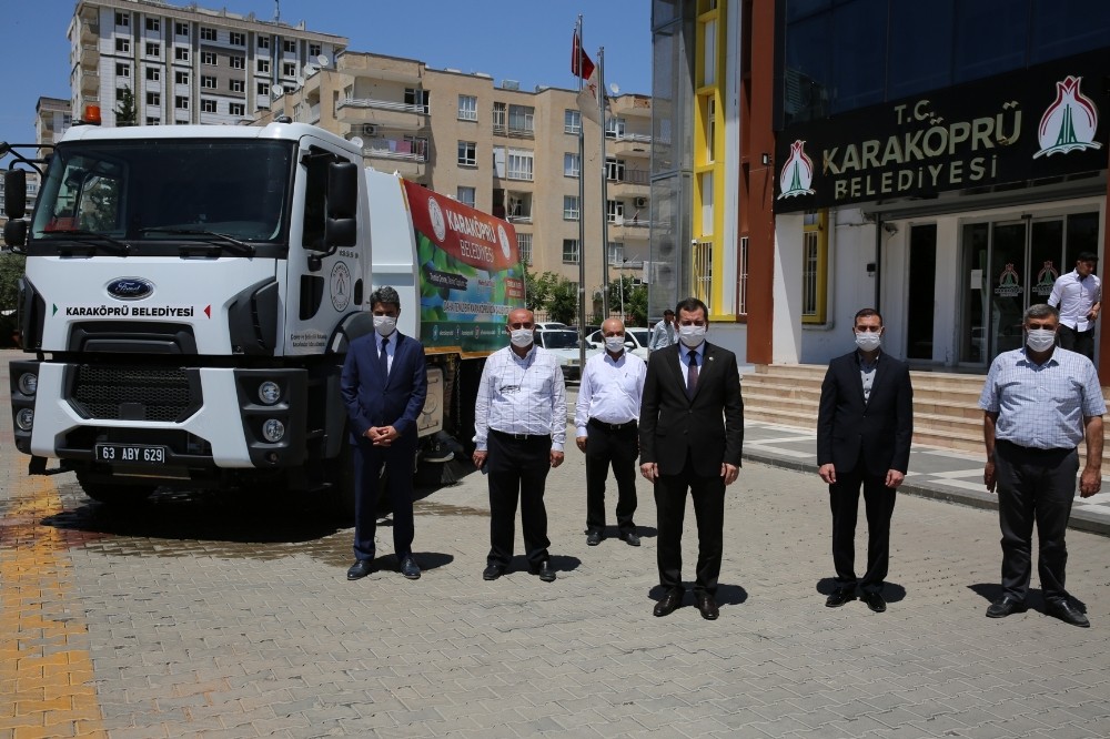 Karaköprü Belediyesi araç filosunu güçlendiriyor 