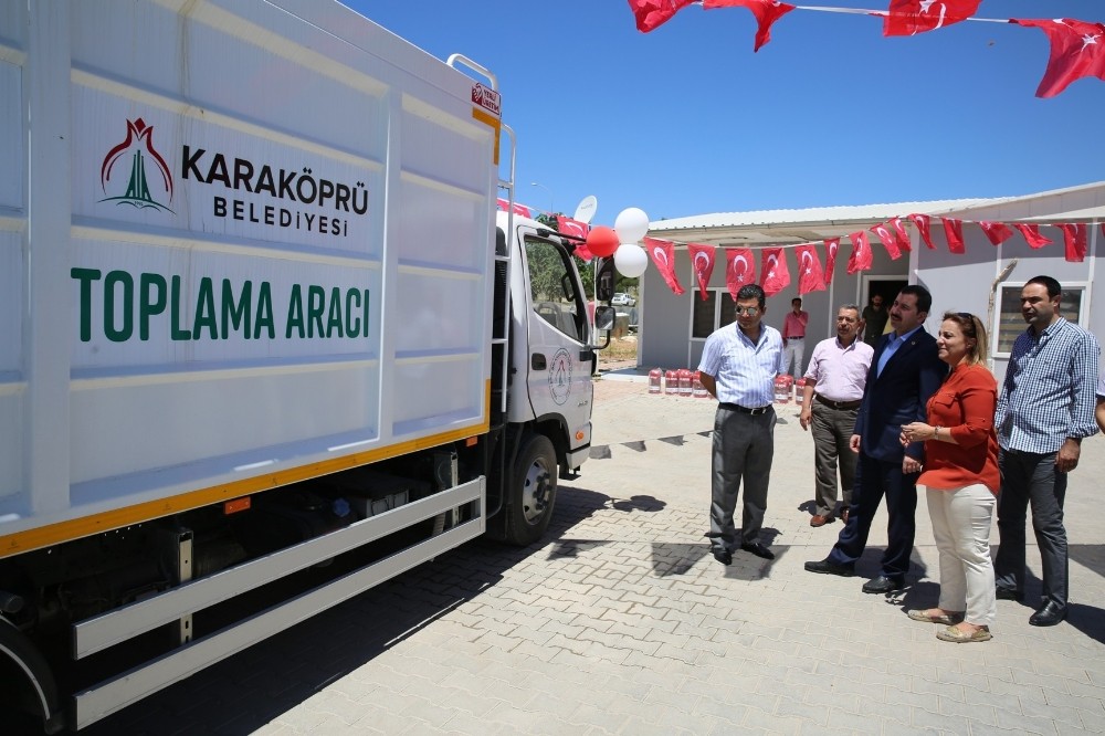 Karaköprü Belediyesi’ne 2 milyon liralık geri dönüşüm hibesi 
