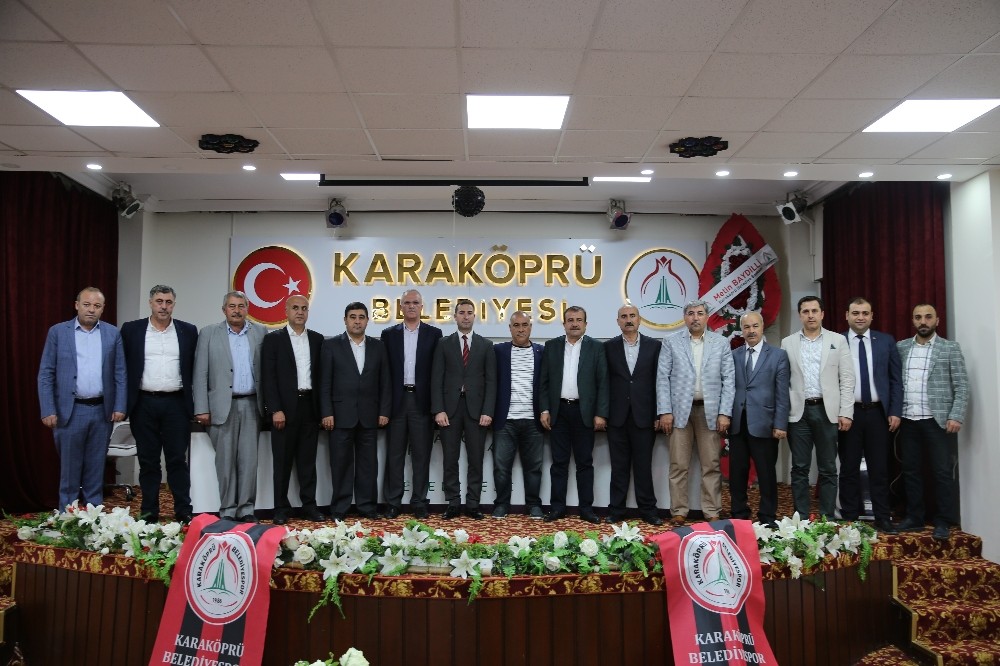 Karaköprü Belediyespor’da görev dağılımı belirlendi 