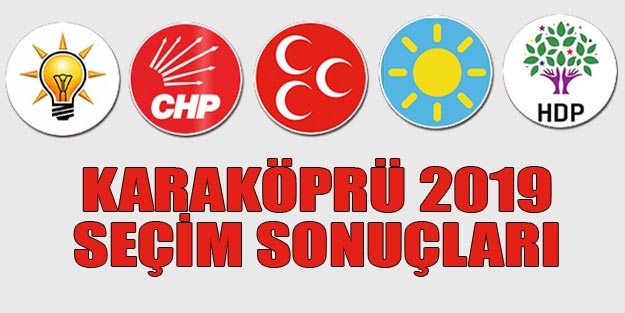 Karaköprü yerel seçim sonuçları son dakika | Şanlıurfa Karaköprü 2019 seçim sonuçları