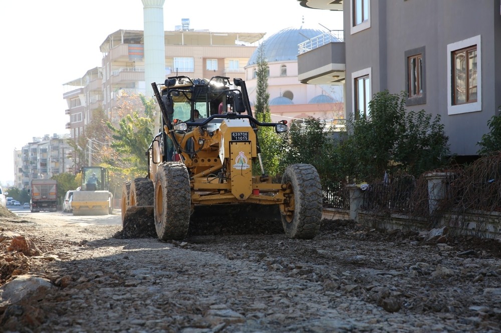 Karaköprü’de yol açma seferberliği 