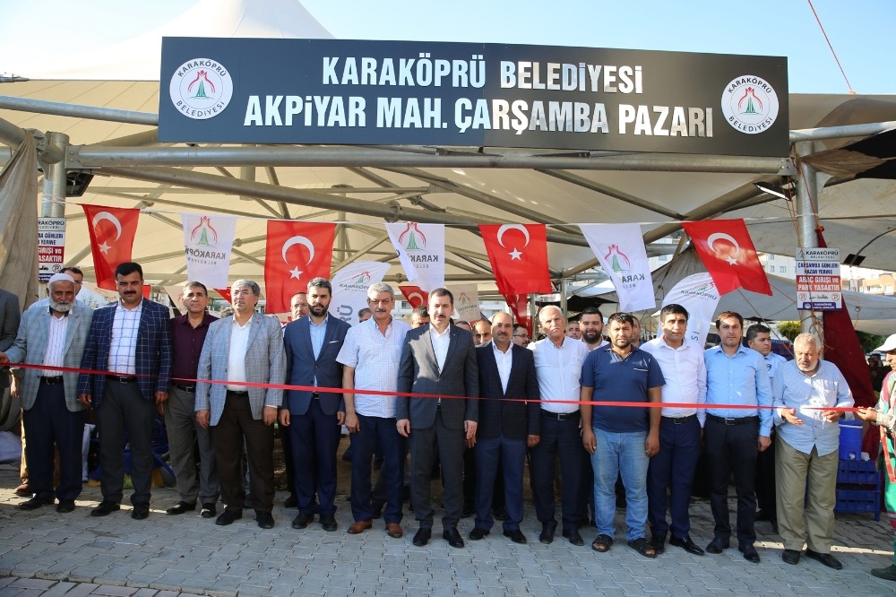 Karaköprü’ye bir semt pazarı daha 