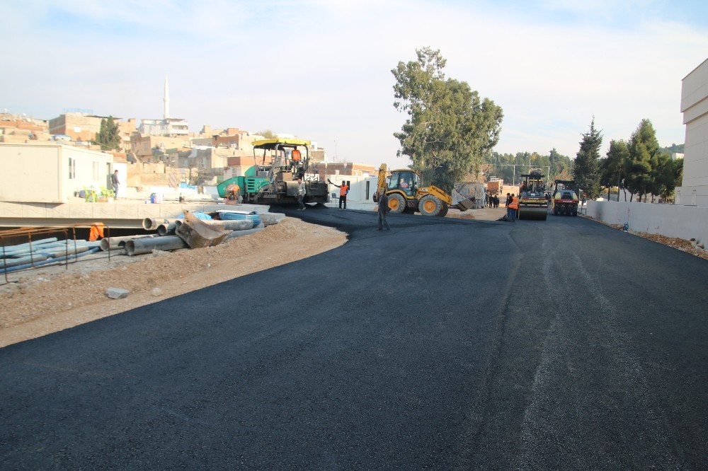 Karakoyun köprülü kavşağında asfalt çalışması başladı 