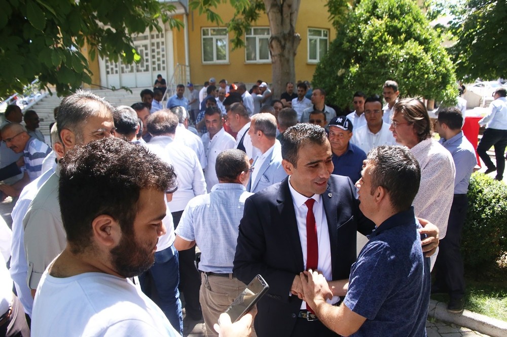 Karaman Belediyesinde bayramlaşma 