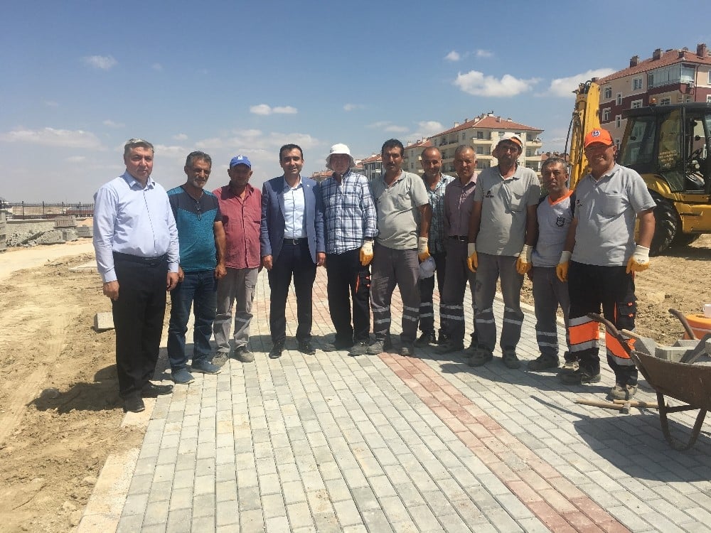Karaman Belediyesinden yeni park yapımı 