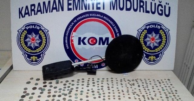 Karaman’da tarihi eser operasyonu