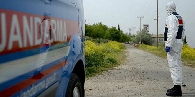 Karaman'da bir köy karantinaya alındı