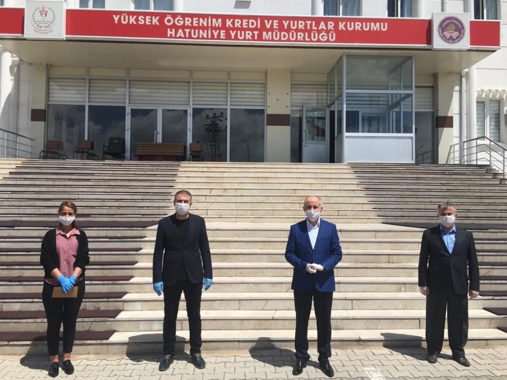 Karaman’da karantinadaki vatandaşlardan ‘Biz Bize Yeteriz Türkiyem’ kampanyasına destek 