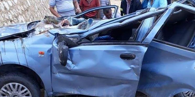 Karaman'da korkunç kaza: Devrilen otomobilde 3 kişi öldü