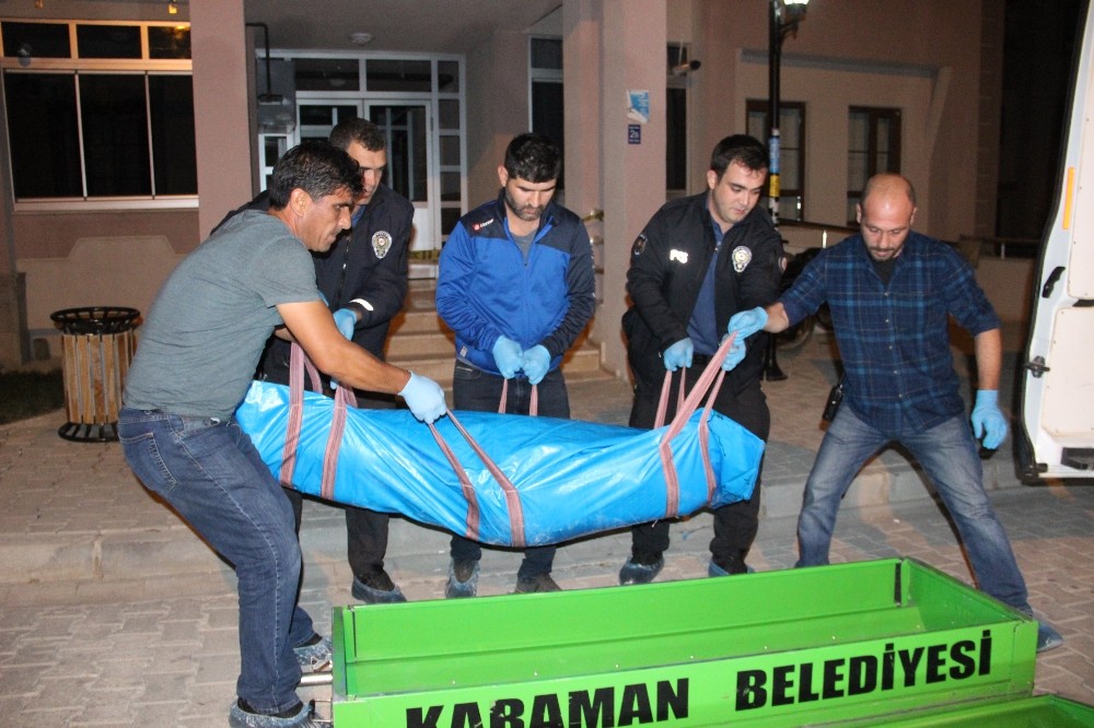 Karaman’da merdiven boşluğuna düşen şahıs öldü 
