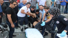 Karaman’da motosikletteki gence otomobilden ateş açıldı