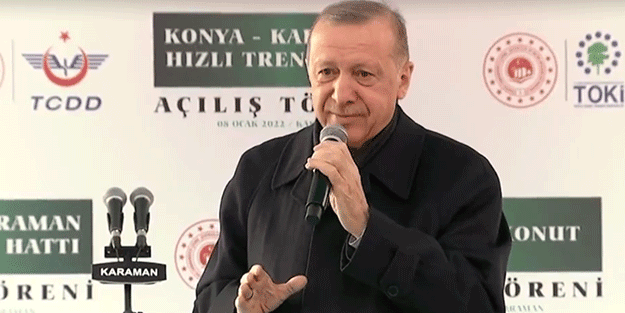 Karaman'da muhalefete şok! Cumhurbaşkanı Erdoğan'ı mest eden görüntü
