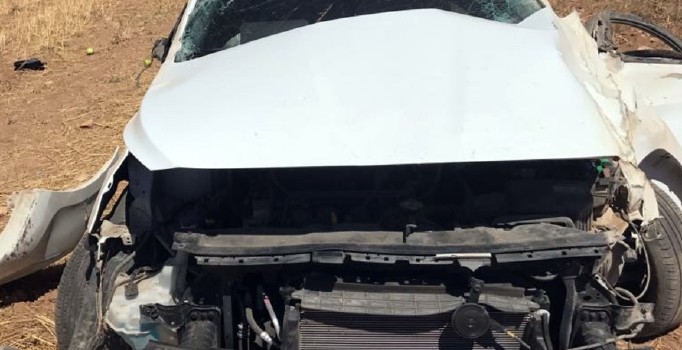 Karaman'da otomobil devrildi: 1 ölü