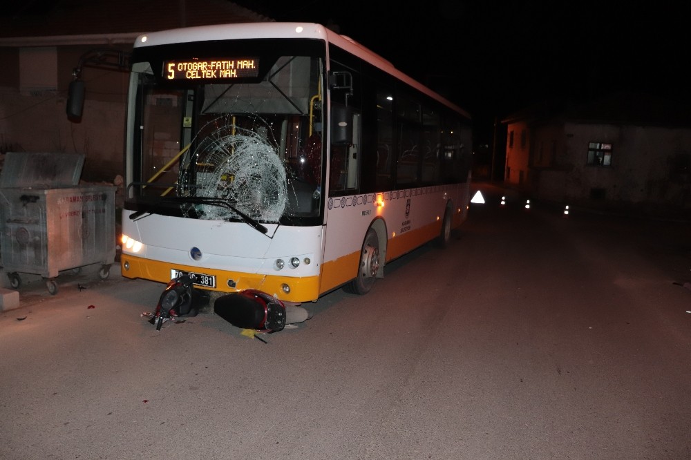 Karaman’da trafik kazası: 1 yaralı 