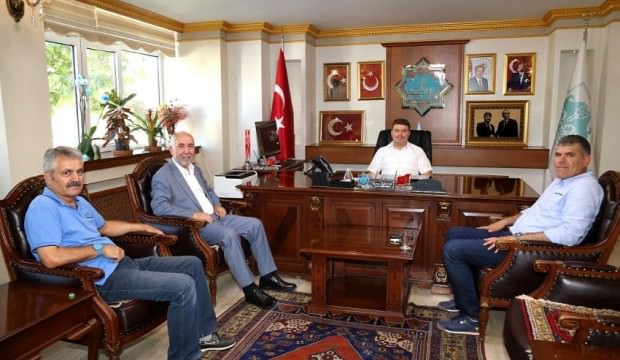 Karaman'dan Belediye Başkanı'na ziyaret