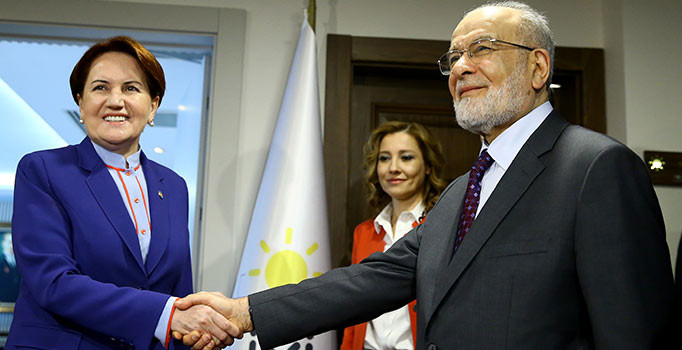 Karamollaoğlu Akşener görüşmesi başladı