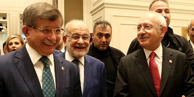 Karamollaoğlu ve Davutoğlu'nun kefil olduğu CHP'nin gazetesinden 