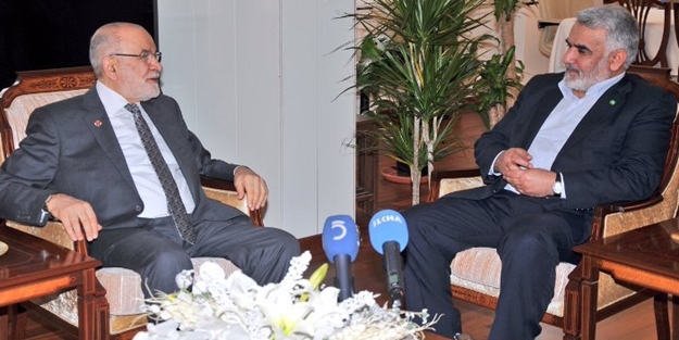 Karamollaoğlu Yapıcıoğlu ile görüştü