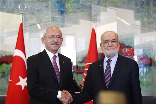 Karamollaoğlu'ndan Kılıçdaroğlu'na ziyaret